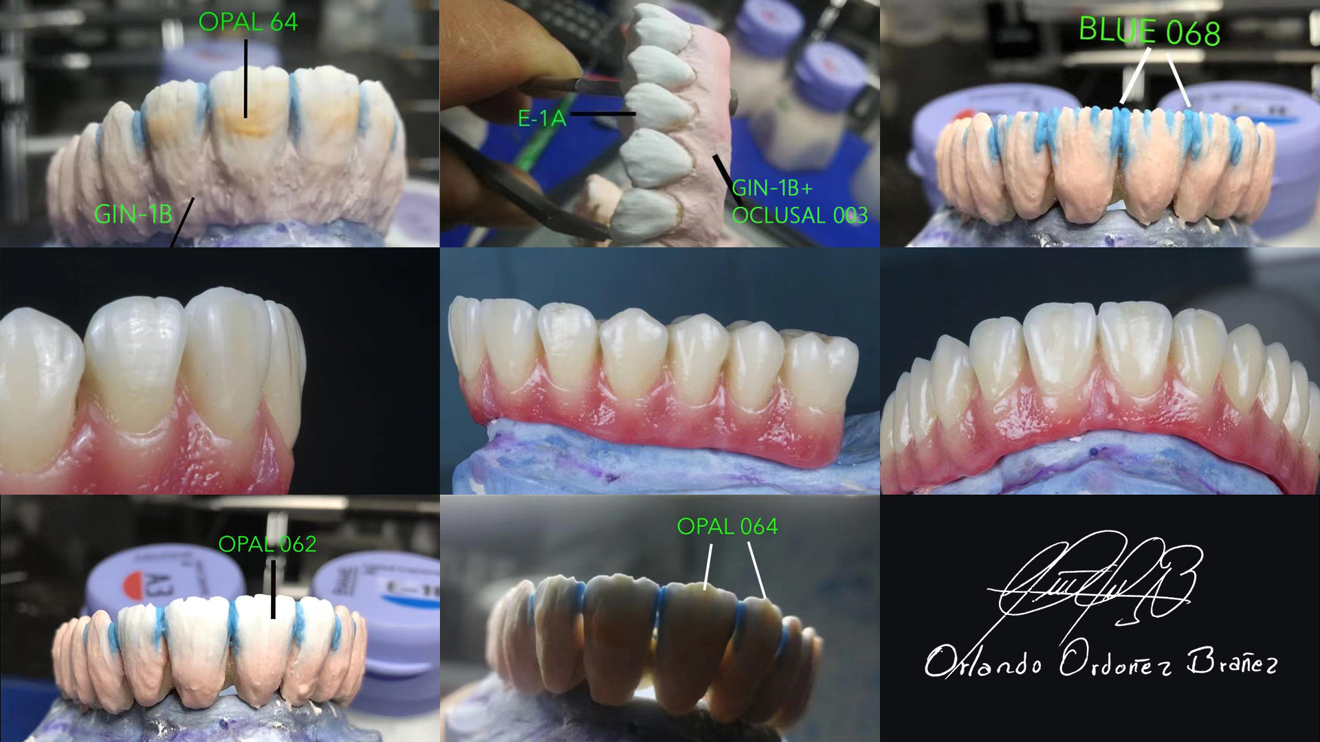 effect opal dental ceramic powder
