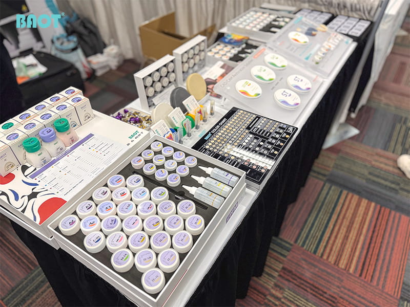 BAOT dental zirconia solutions and porcelain materials at Lab Day Chicago 2025